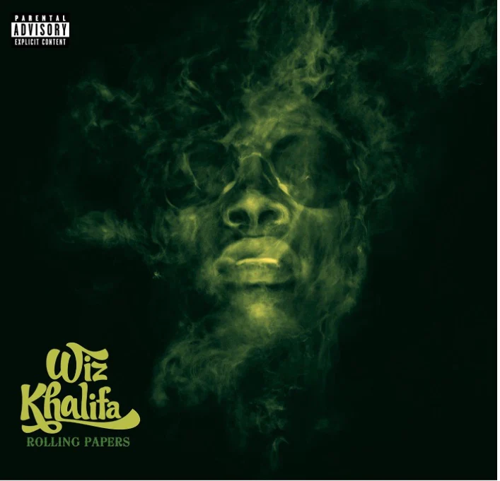 KHALIFA WIZ - ROLLING PAPERS ltd blue vinyl LP2