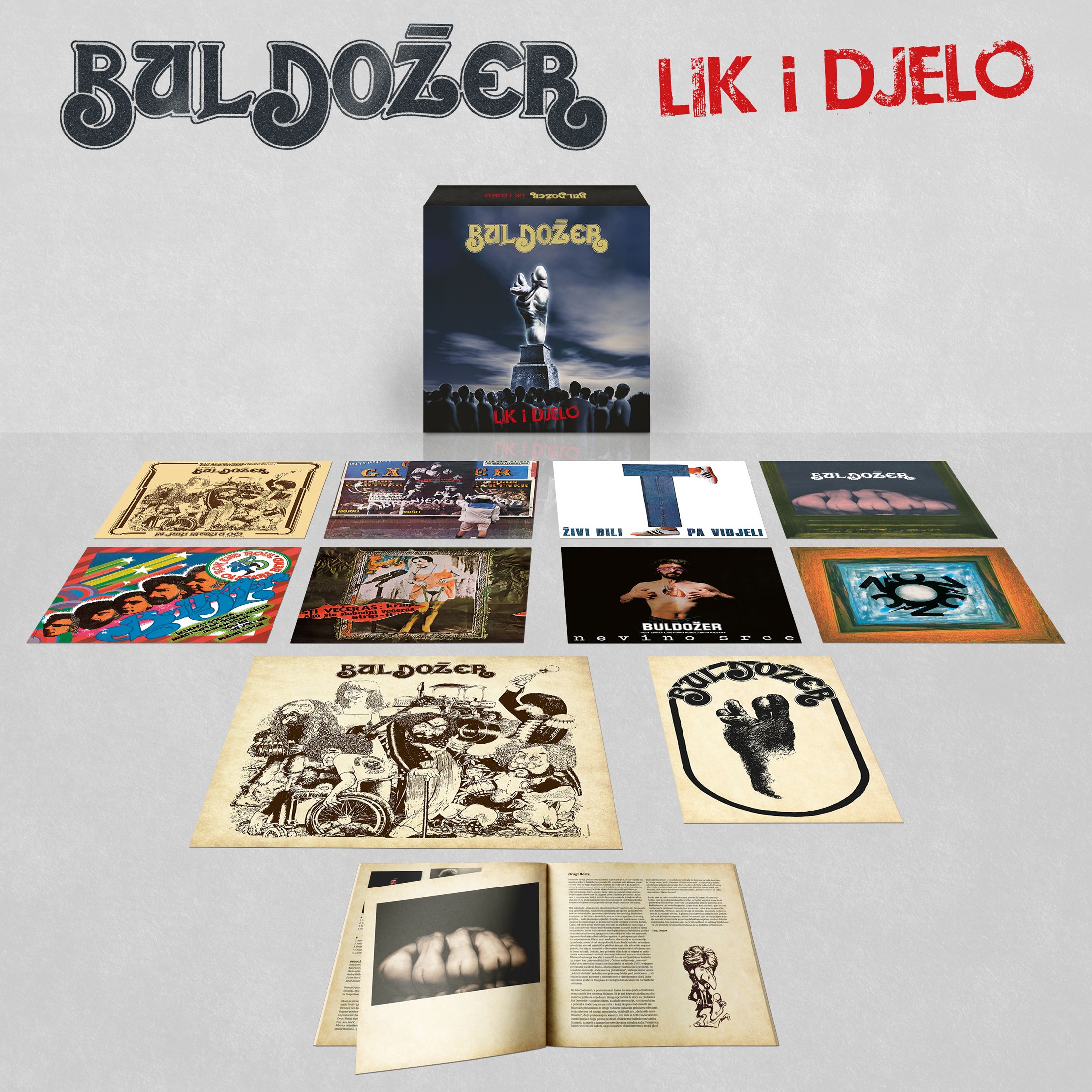 BULDOŽER - LIK I DJELO 8 X LP, booklet, 2 x poster - Slika 2