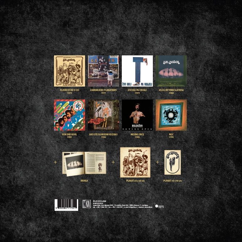 BULDOŽER - LIK I DJELO 8 X LP, booklet, 2 x poster - Slika 3