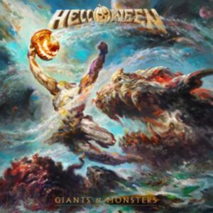 HELLOWEEN - GIANTS & MONSTER black yellow vinyl LP2