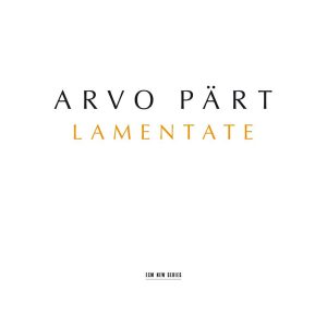 PART ARVO - LAMENTATE CD