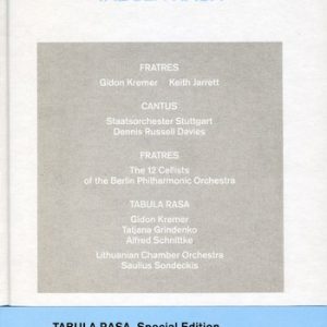 PART ARVO - TABULA RASA book CD