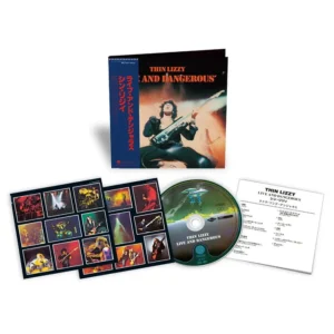 THIN LIZZY - LIVE AND DANGEROUS vinyl replica CD