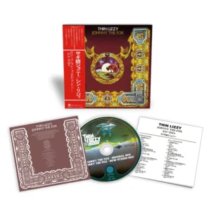 THIN LIZZY - JOHNNY THE FOX vinyl replica CD
