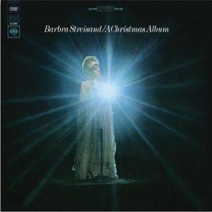 STREISAND BARBRA - CHRISTMAS ALBUM 1967 turquoise marble LP