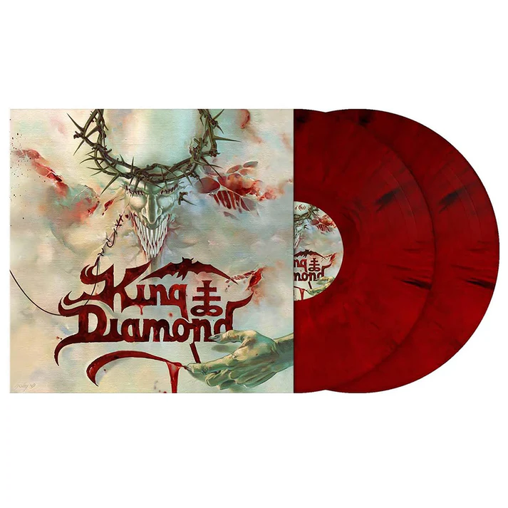 KING DIAMOND - HOUSE OF GOD blood red marbled vinyl LP2