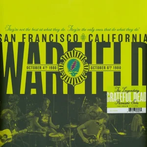 GRATEFUL DEAD - WARFIELD, San Francisco, CA Oct 4 & 6, 1980 RSD BF 2025 CD2