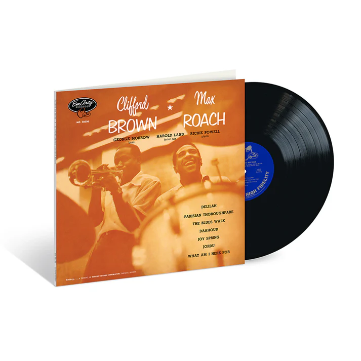 BROWN CLIFFORD/MAX ROACH - CLIFFORD BROWN & MAX ROACH acoustic sounds series LP