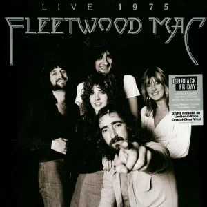 FLEETWOOD MAC - LIVE 1975 RSD BF 2025 ltd crystal clear vinyl  LP