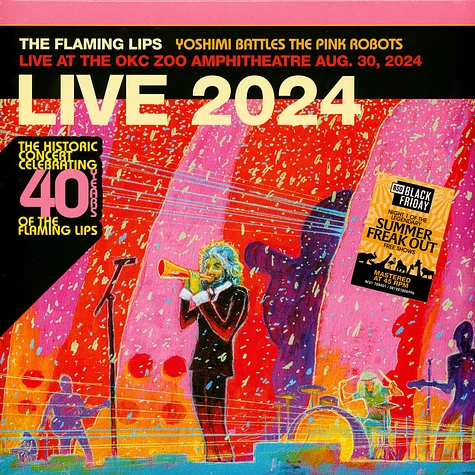 FLAMING LIPS - YOSHIMI BATTLES THE PINK ROBOT: LIVE RSD BF 2025 LP2