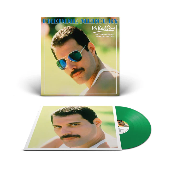 MERCURY FREDDIE - MR. BAD GUY transparent green vinyl LP