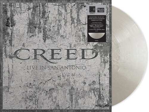CREED - LIVE IN SAN ANTONIO RSD BF 2025 metallic silver vinyl LP2