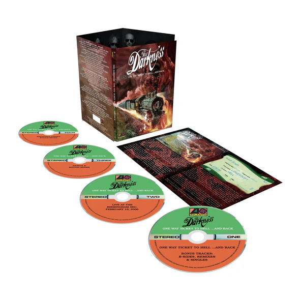 DARKNESS - ONE WAY TICKET TO HELL...AND BACK 4CD