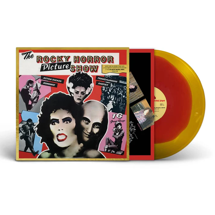 O.S.T. - ROCKY HORROR PICTURE SHOW red & gold vinyl LP