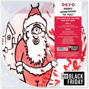 DEVO - MERRY SOMETHING TO YOU RSD BF 2025 picture disc 12" Single LP