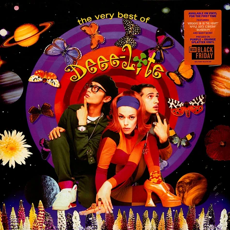 DEEE-LITE - VERY BEST OF RSD BF 2025 purple orange vinyl LP2
