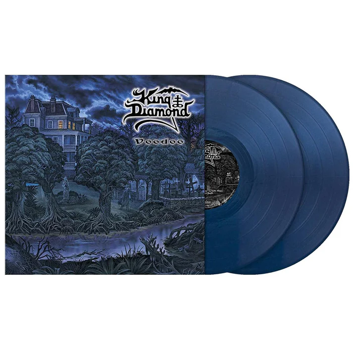 KING DIAMOND - VOODOO night blue pearl vinyl LP2