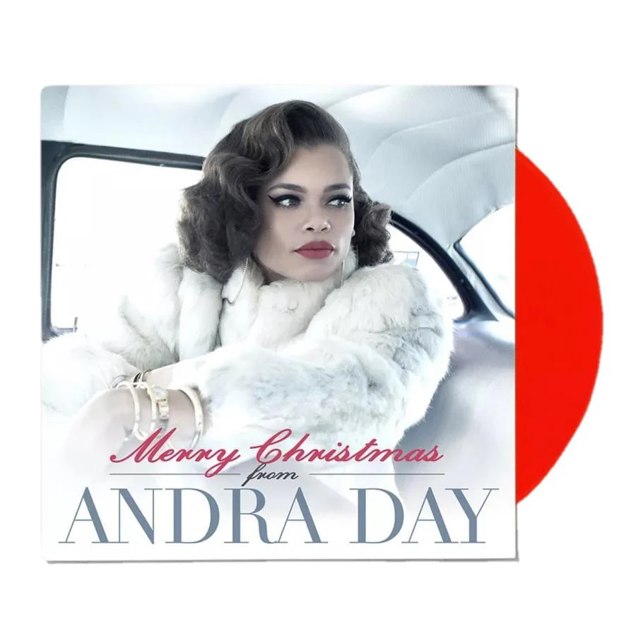 DAY ANDRA - MERRY CHRISTMAS FROM ANDRA DAY red vinyl LP