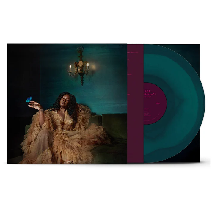 LACEY YAZMIN - TEAL DREAMS coloured vinyl LP