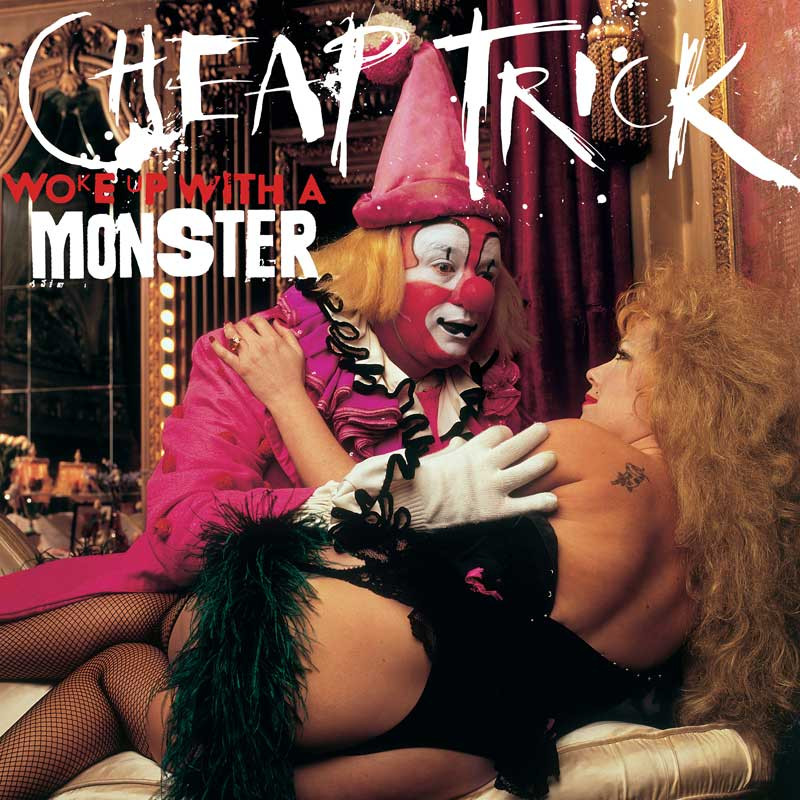 CHEAP TRICK - WOKE UP WITH A MONSTER opaque magenta vinyl LP