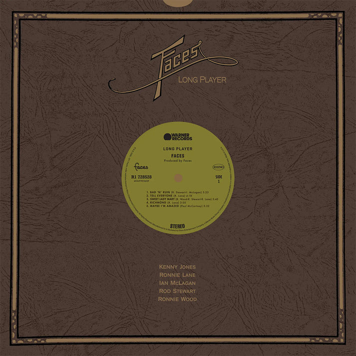 FACES - LONG PLAYER LP