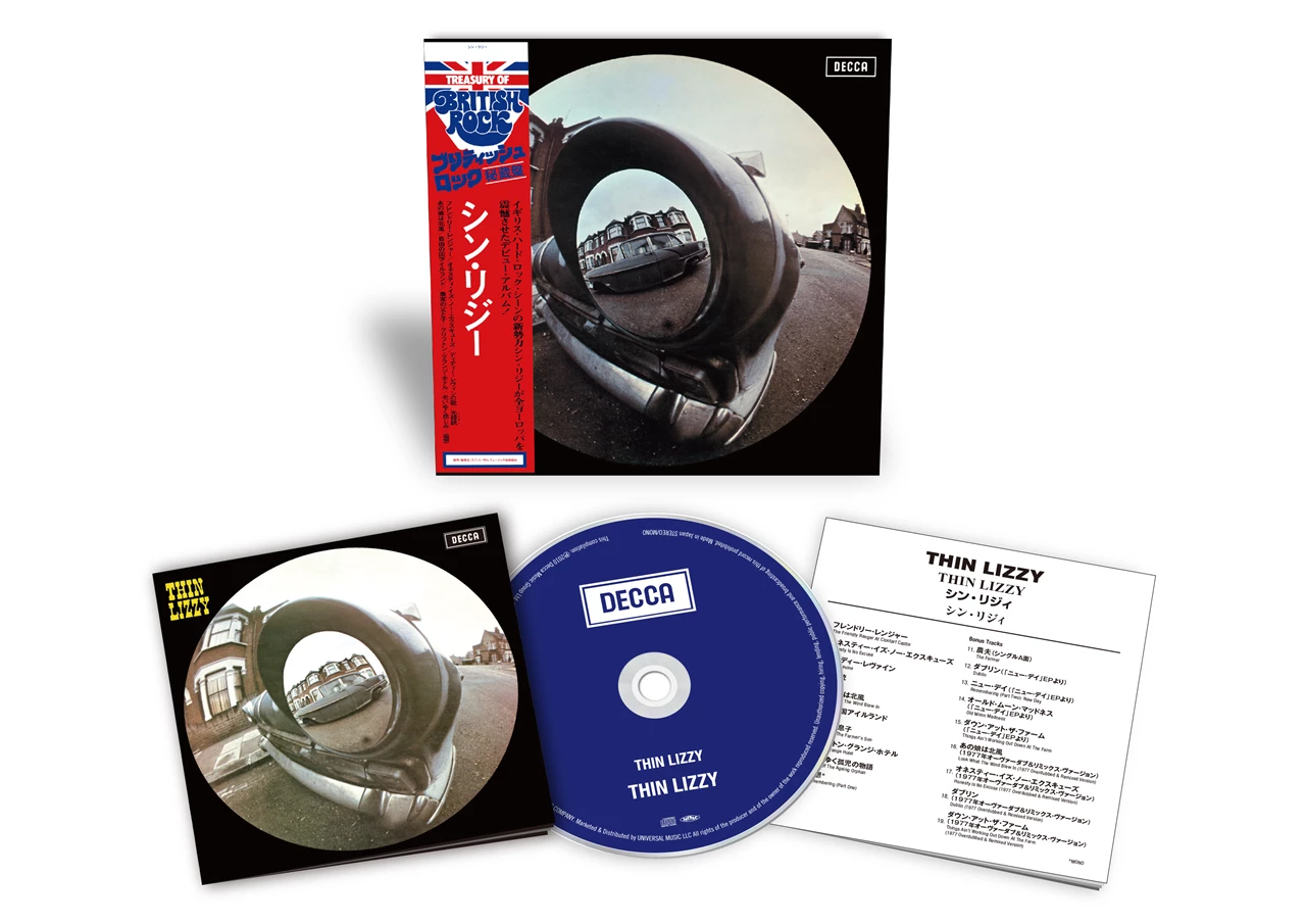 THIN LIZZY - THIN LIZZY vinyl replica CD