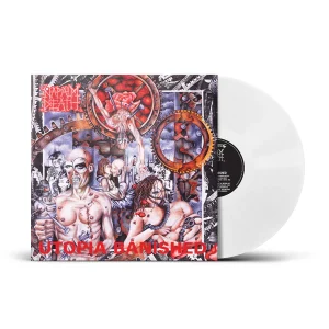 NAPALM DEATH - UTOPIA BANISHED ltd white vinyl LP