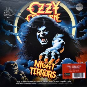 OSBOURNE OZZY - NIGHT TERRORS red vinyl LP