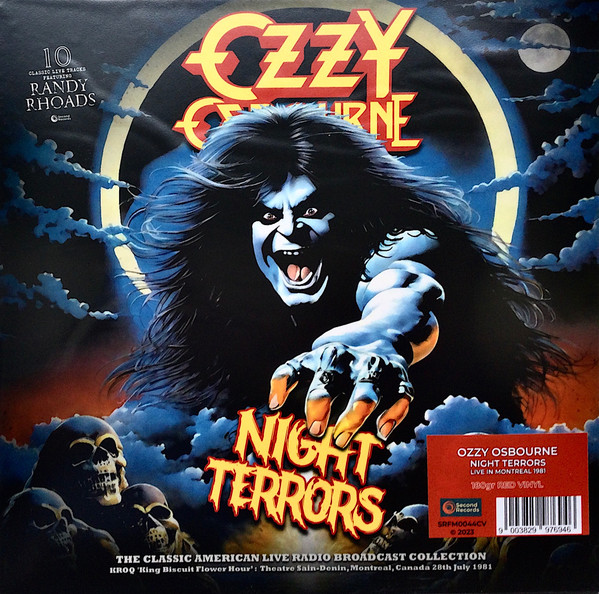 OSBOURNE OZZY - NIGHT TERRORS red vinyl LP