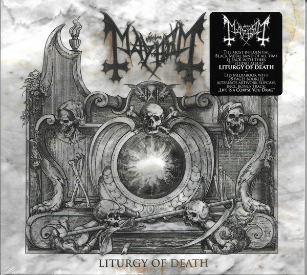 MAYHEM - LITURGY OF DEATH ltd mediabook CD