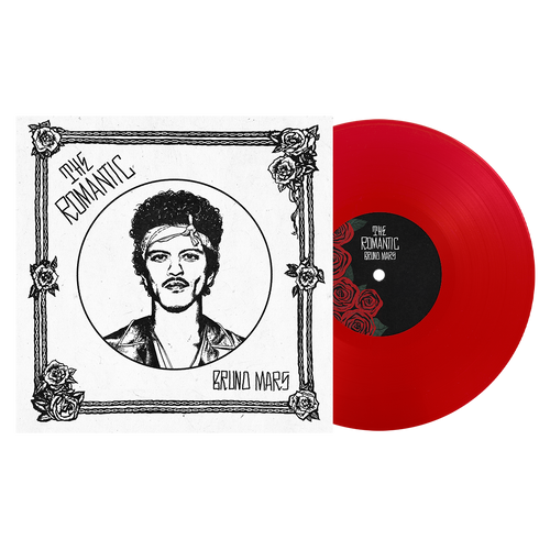 MARS BRUNO - ROMANTIC translucent red vinyl LP