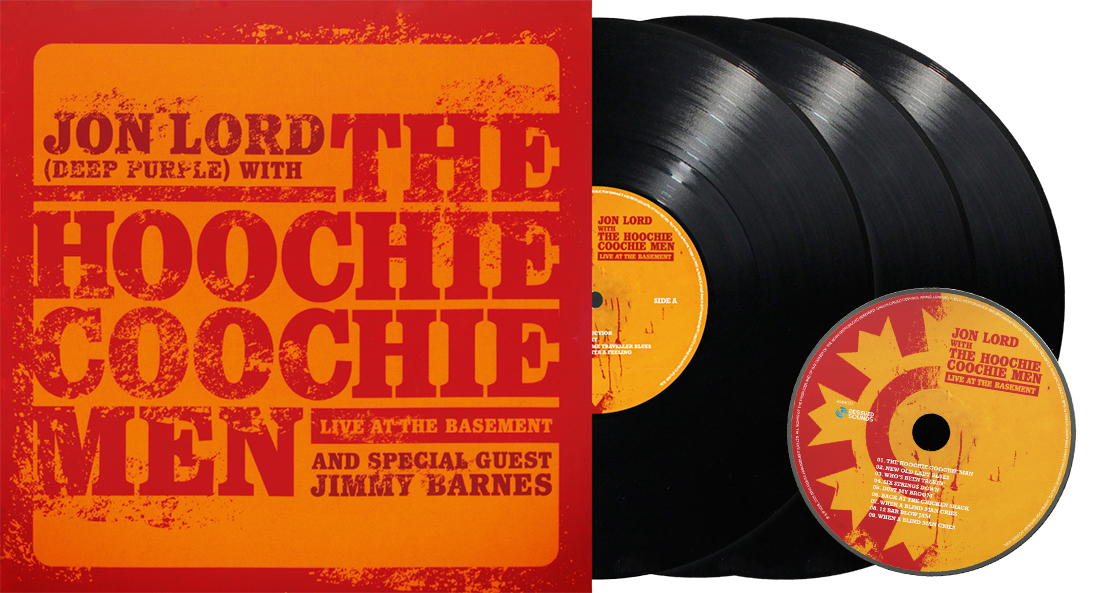 LORD JOHN & HOOCHIE COOCHIE MEN - LIVE AT THE BASEMENT LP2CD