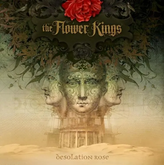 FLOWER KINGS - DESOLATION ROSE dracula red vinyl LP2