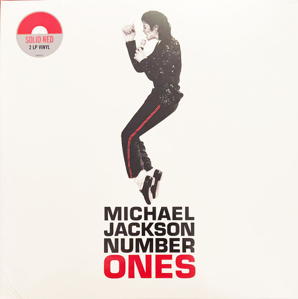 JACKSON MICHAEL - NUMBER ONES solid red vinyl LP2