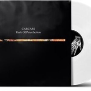 CARCASS - REEK OF PUTREFACTION white vinyl LP