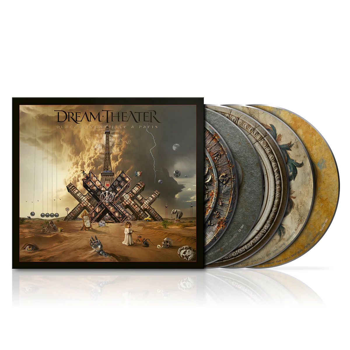 DREAM THEATER - QUARANTIEME: LIVE A PARIS special edition CD3B2