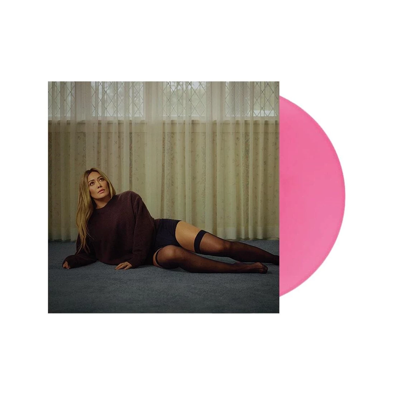 DUFF HILLARY - LUCK...OR SOMETHING pink vinyl LP