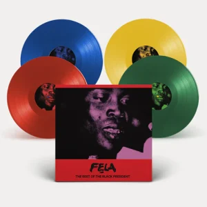 KUTI FELA - BEST OF BLACK PRESIDENT colored vinyl LP4