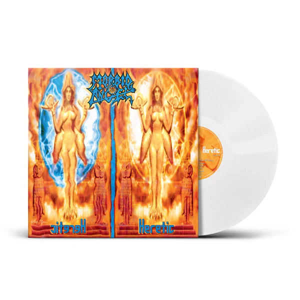 MORBID ANGEL - HERETIC ltd white vinyl LP