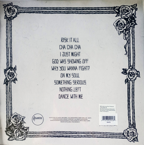 MARS BRUNO - ROMANTIC white vinyl LP - Slika 3