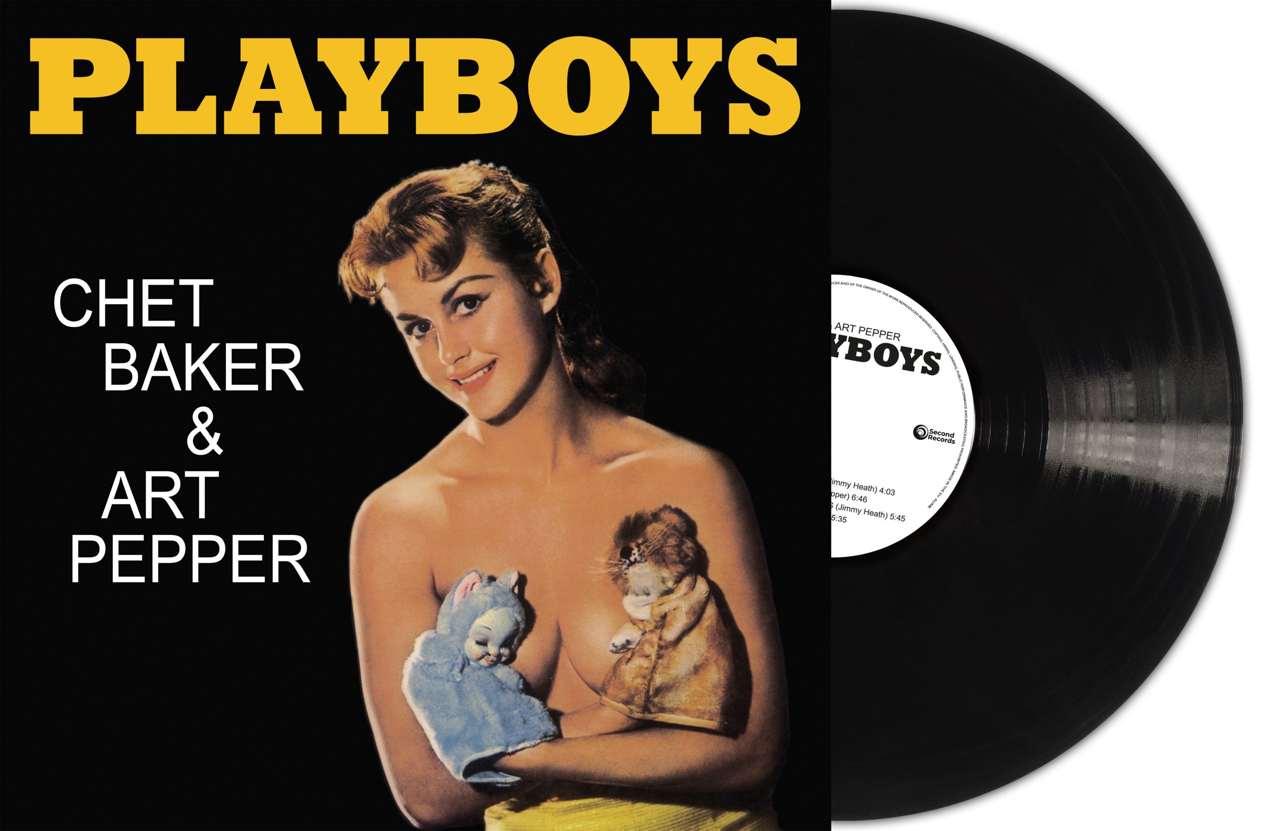 BAKER CHET & ART PAPPER - PLAYBOYS LP