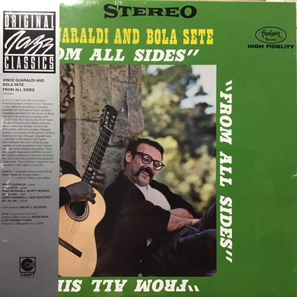 GUARALDI VINCE & BOLA SETE - FROM ALL SIDES LP