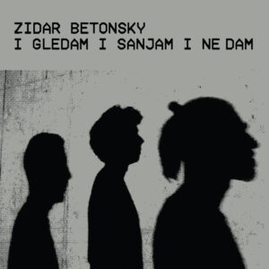 ZIDAR BETONSKY - I GLEDAN I SANJAM  I NE DAM clear vinyl LP