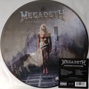 MEGADETH - COUNTDOWN TO EXCINCTION picture disc LP