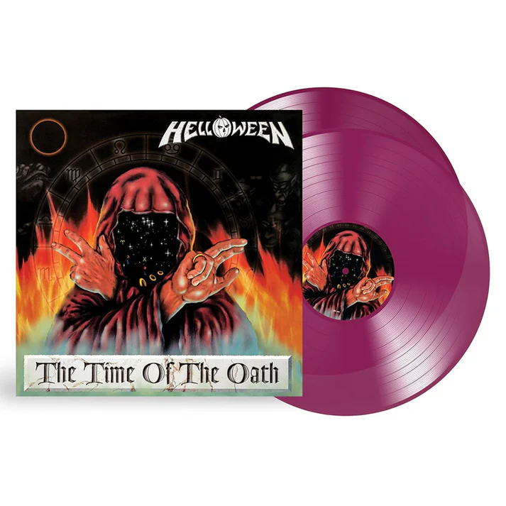 HELLOWEEN - TIME OF THE OATH violet vinyl LP2