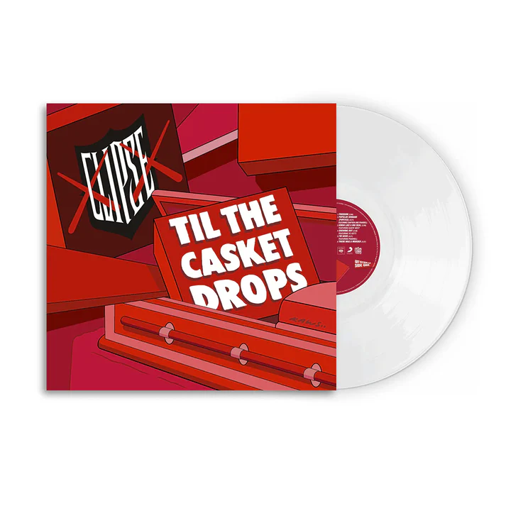 CLIPSE - TIL THE CASKET DROPS white vinyl LP