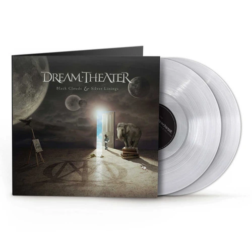 DREAM THEATER - BLACK CLOUDS & SILVER LININGS clear vinyl LP2