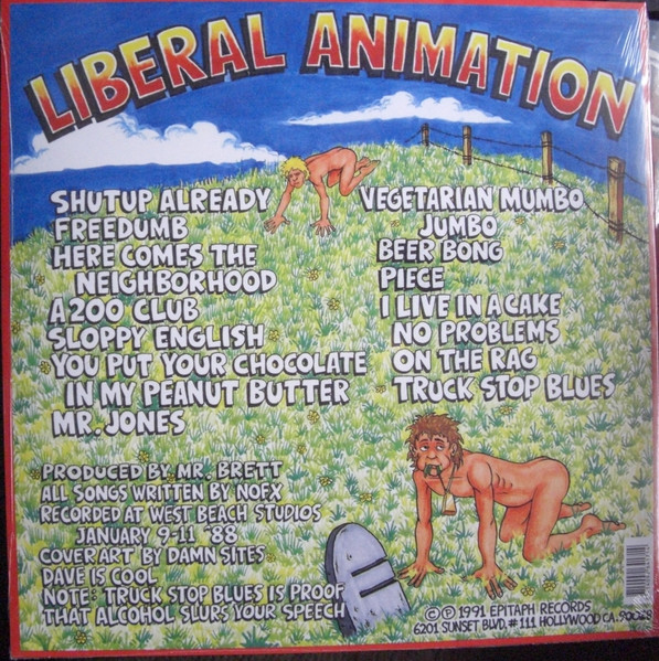 NOFX - LIBERAL ANIMATION LP - Slika 2