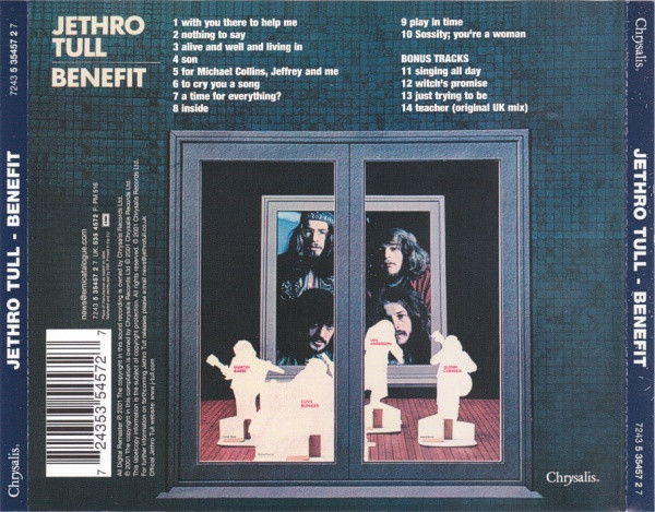 JETHRO TULL - BENEFIT CD RM - Slika 2