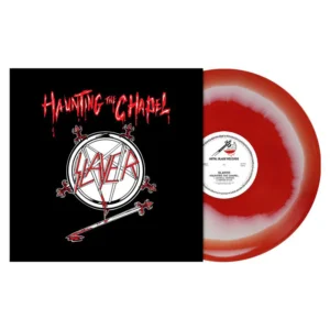 SLAYER - HAUNTING THE CHAPEL red /white vinyl LP